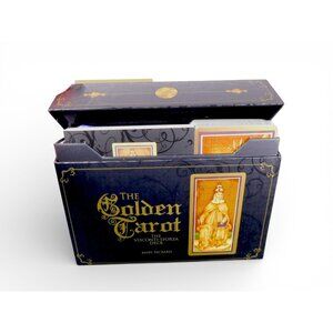 The Golden Tarot Visconti Sforza 78 Card Deck Mary Packard Oracle Divination